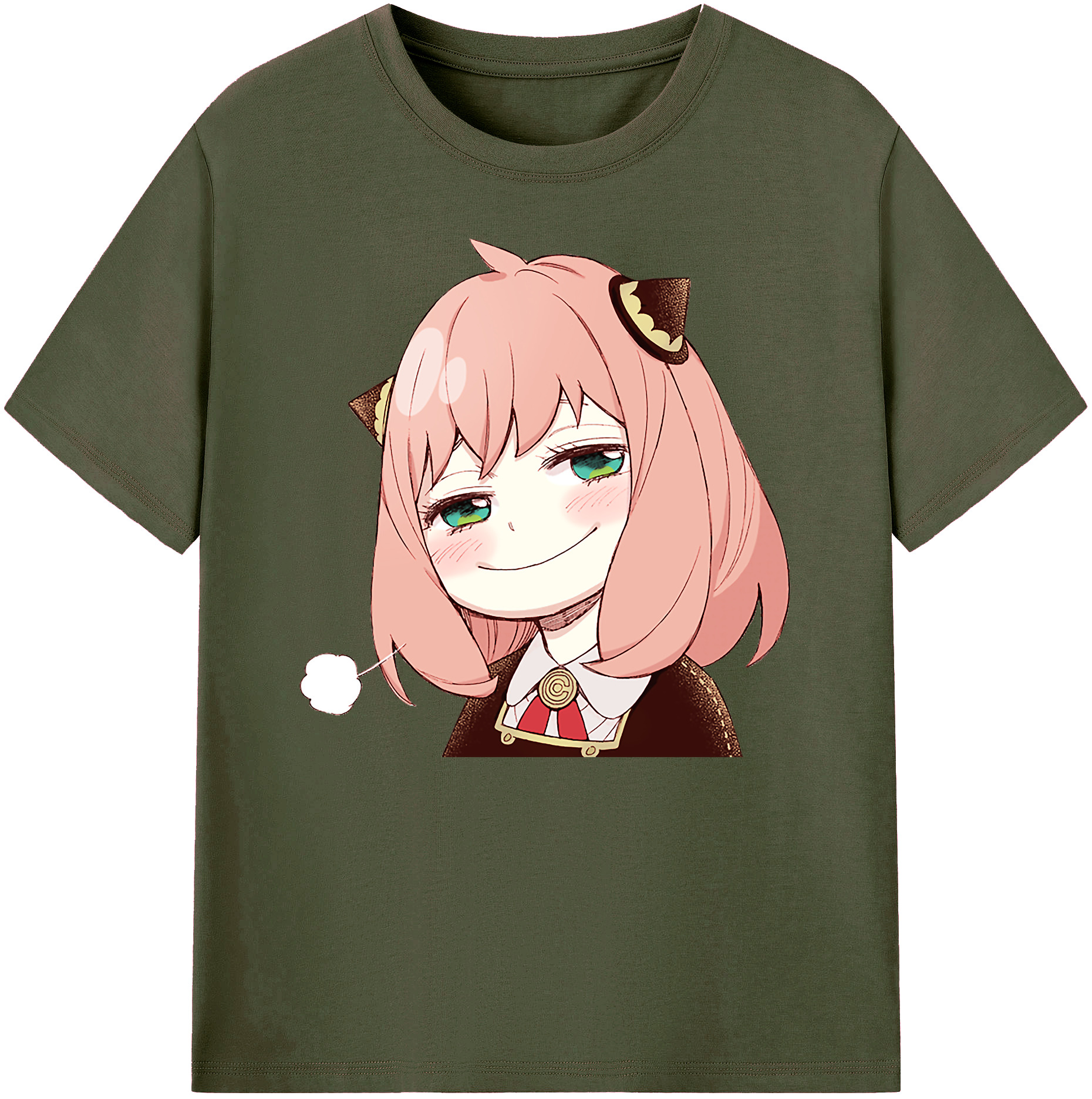 （画像用） SPY×FAMILY间谍家家酒 綿100％ メンズ半袖Tシャツ｜肌触りやわらか＆通気性